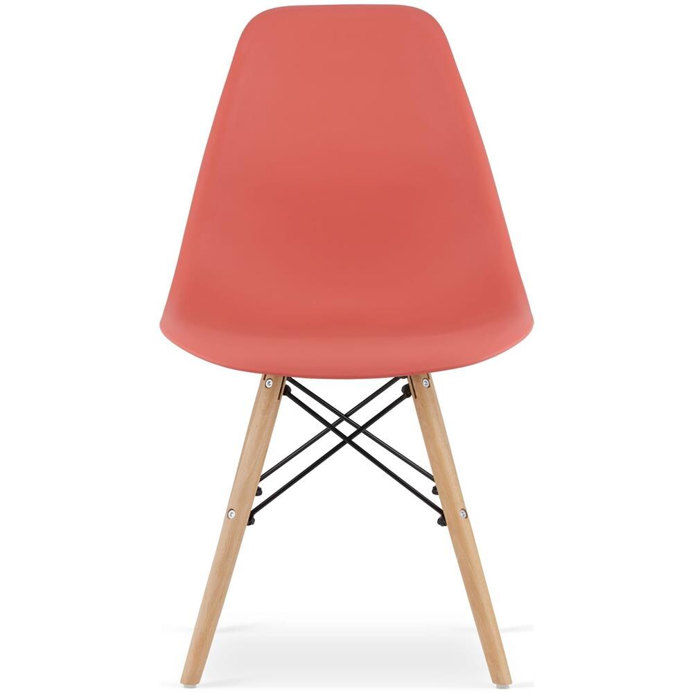 Sedia Valora OSAKA dal design ergonomico con gambe in faggio color crema - Foto 2