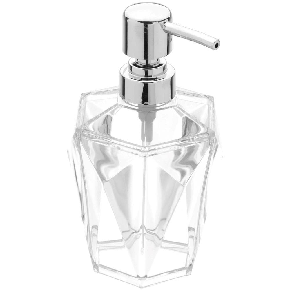 Dispenser sapone in abs colore trasparente linea Diamante - Foto 2