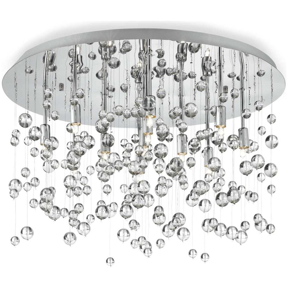 Lampada Da Soffitto Neve Pl8 Bianco Max 8 X 40w G9 - 240v - Foto 7
