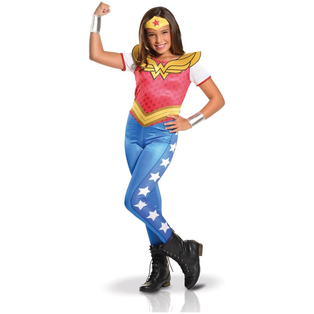 Costume Ragazza Wonder Woman Superhero Girls 7 A 8 Anni - Foto 2
