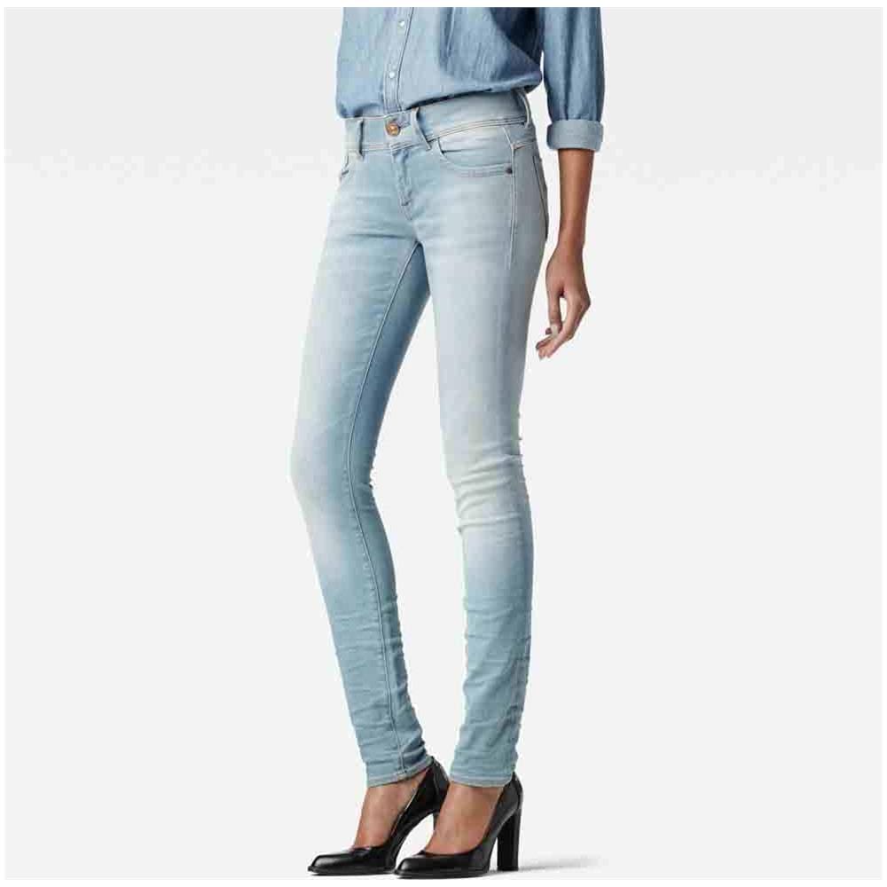 Pantaloni Lynn Mid Waist Skinny L32 Abbigliamento Donna W25-l32 - Foto 1