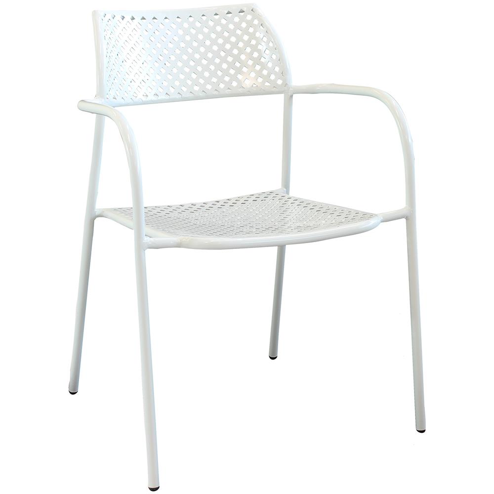 Aviim - Poltrona Da Giardino Impilabile In Ferro - Foto 1