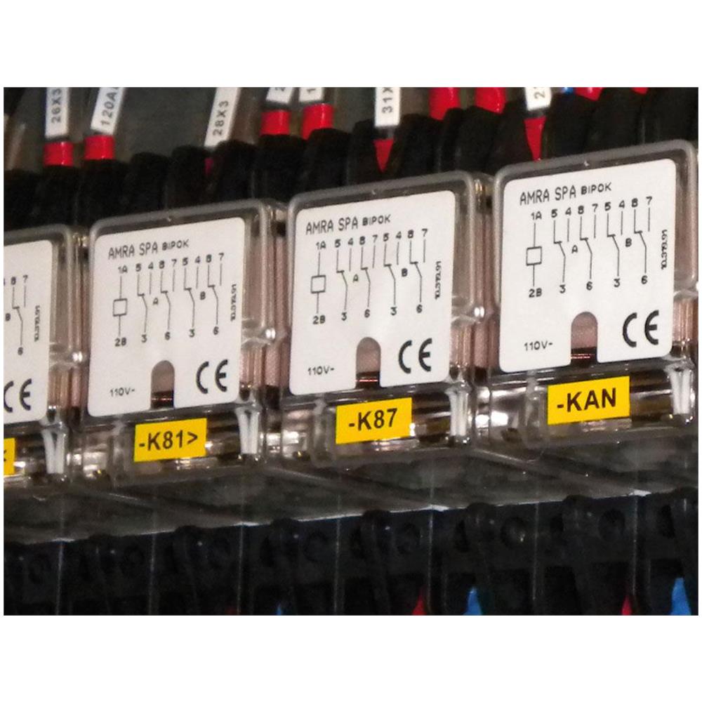 Etichetta Mg-vyt Ades. bianca In Vinile 6x15 - 46915 - Foto 1