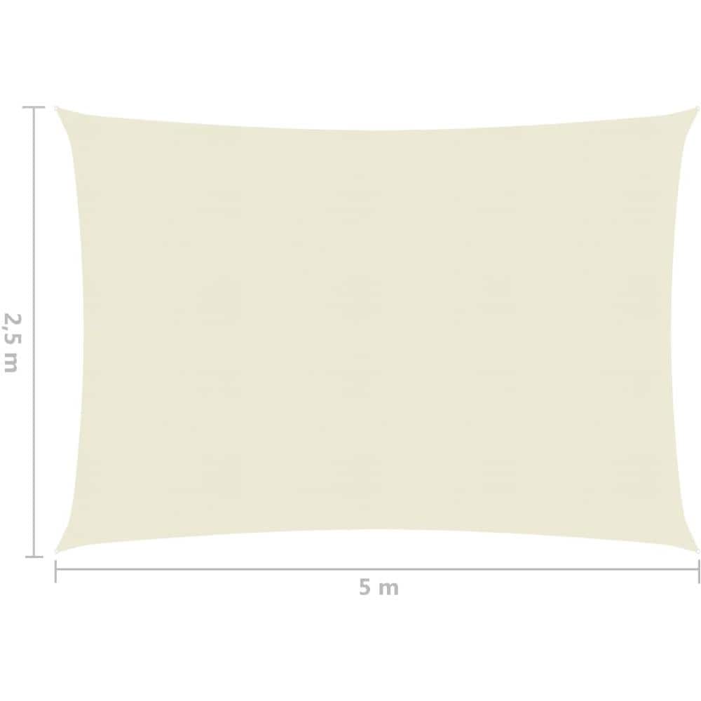 Vela Parasole 160 G / m Crema 2,5x5 M In Hdpe - Foto 6