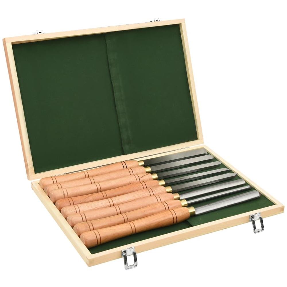 Set Strumenti di Tornitura 8 pz HSS - Foto 1