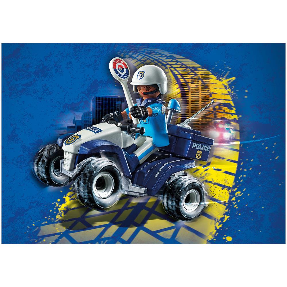 Costruzioni Playmobil 71092 City Action Quad Police - Foto 4