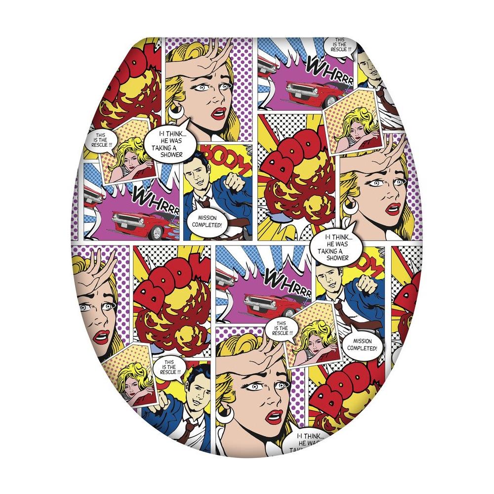 Sedile Wc Pop-art - Duroplast, Caduta Libera, Venko - Foto 1