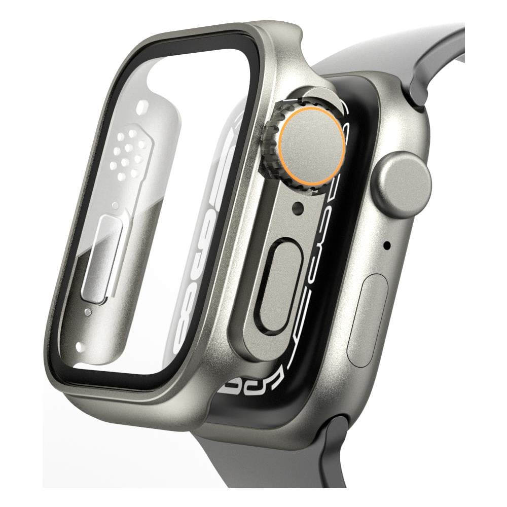Custodia Per Orologio Con Protezione Per Lo Schermo Apple Watch Ultra 8 / 7 Silver 41 Mm - Foto 1