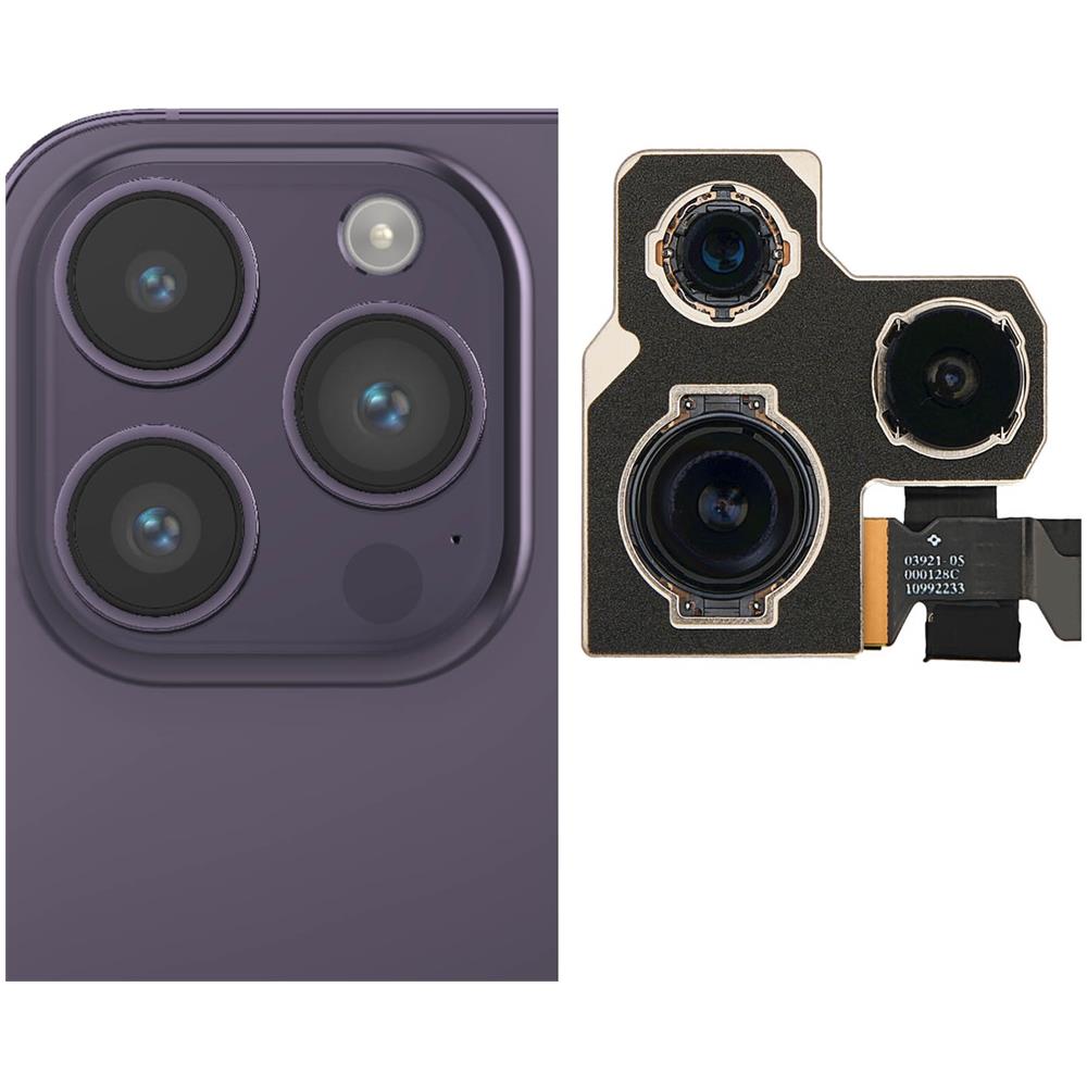 Fotocamera Posteriore Compatibile Per Iphone 14 Pro Max Con Connettore - Foto 5