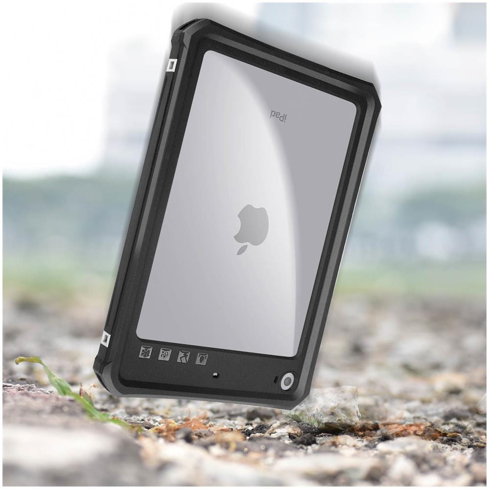 Cover Waterproof Per Ipad Mini 4 E Mini 5 2019 Redpepper Trasparente Bordo Nero - Foto 5