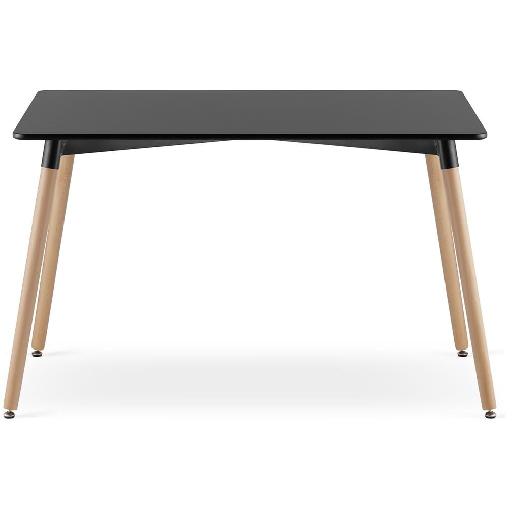 Tavolo da pranzo Adria 80x120 cm, nero - Foto 2