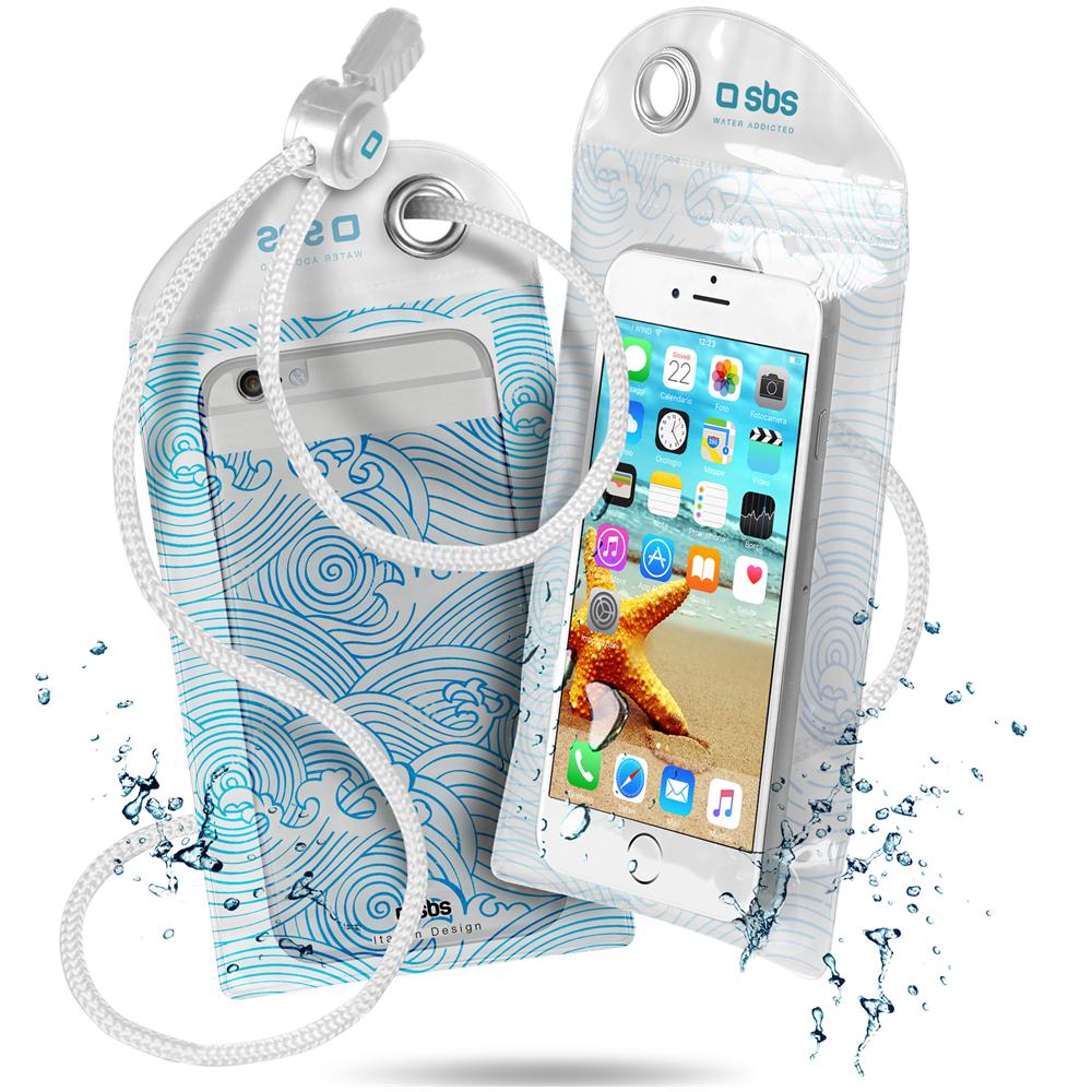 Custodia Water Resistant Per Smartphone Fino A 5,5' - Foto 3