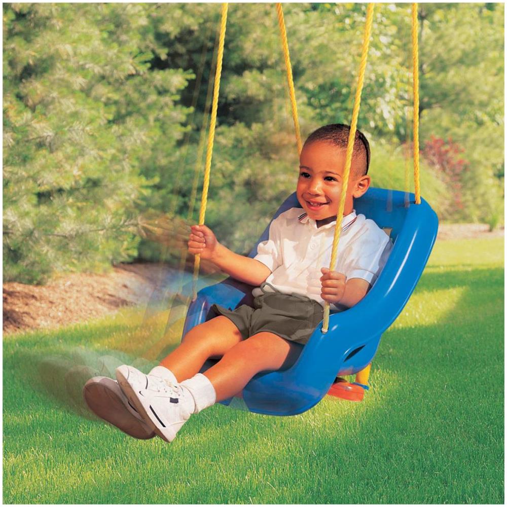 2-in-1 Altalena Comoda E Sicura Blu - Foto 2