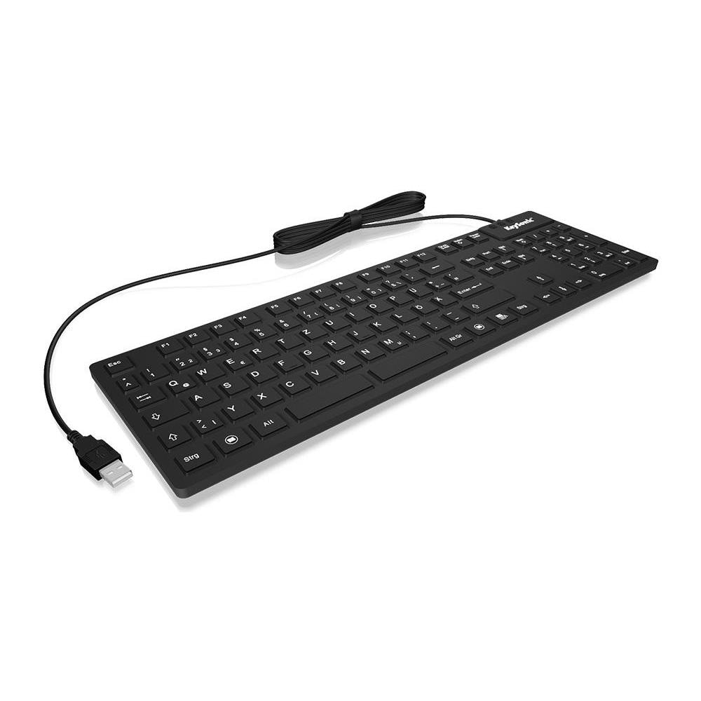 Tastiera USB KSK-8030IN(US)  (Layout Inglese US) Colore Nero - Foto 2