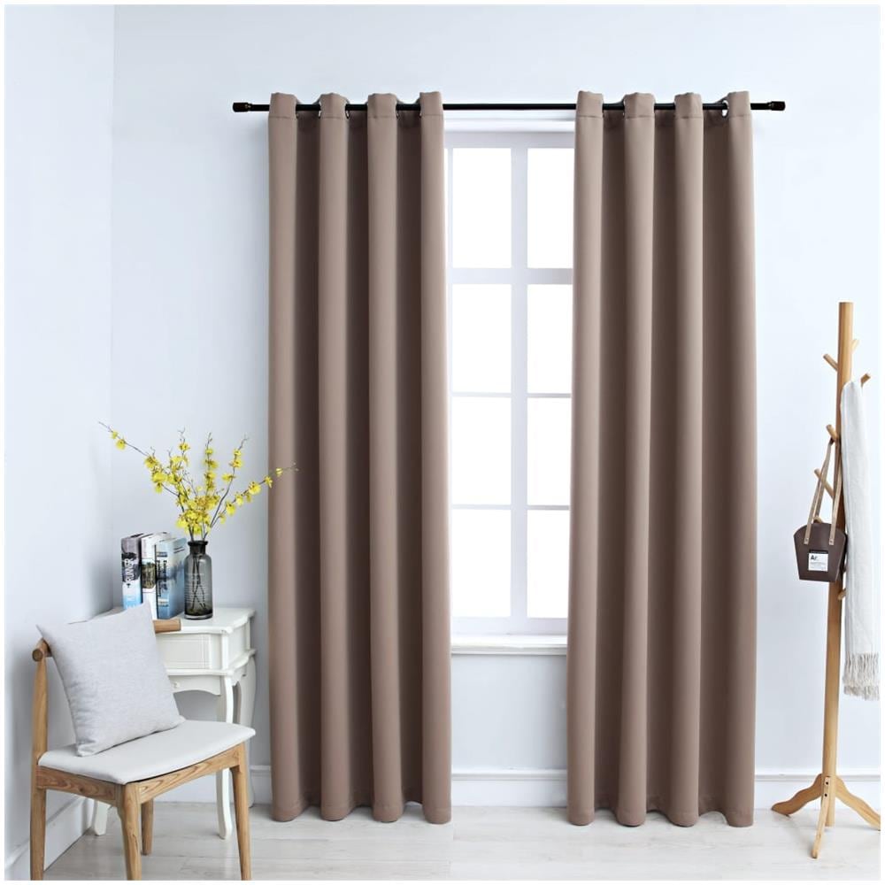 tende da salotto con anelli