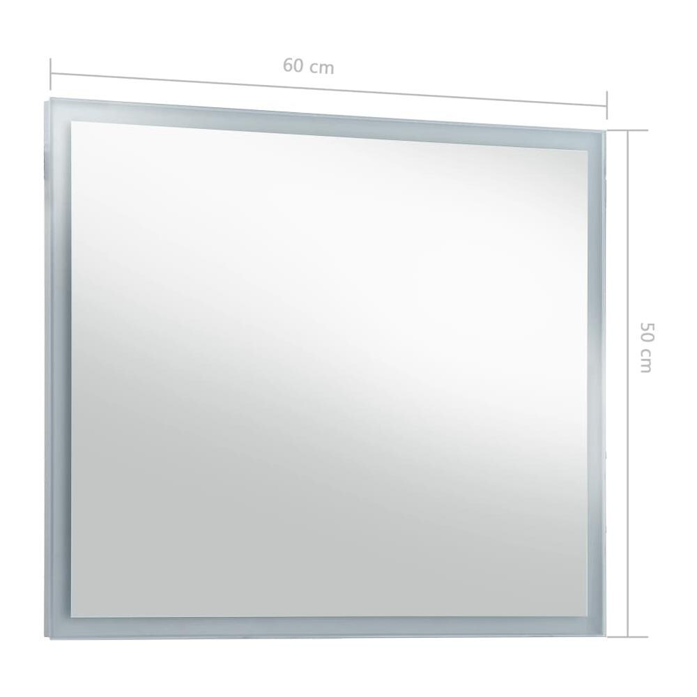 Specchio da Parete a LED per Bagno 60x50 cm - Foto 16