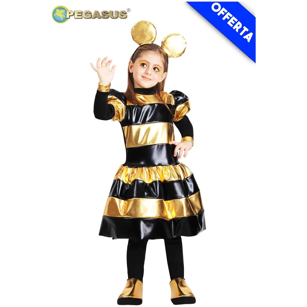 Costume Doll Apetta Tactel Laccato (taglia 8/9 Anni) Vestito Bambina - Foto 2