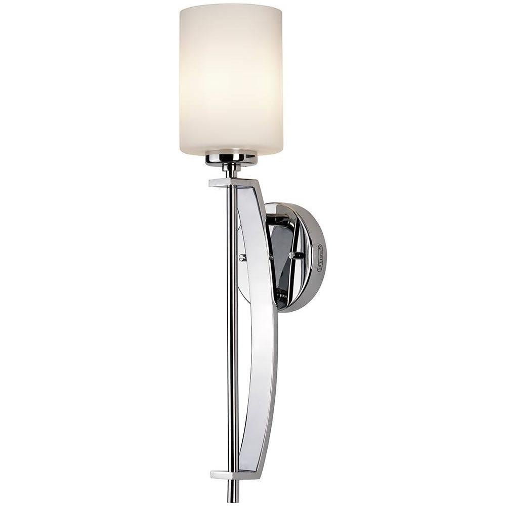 Applique Grande A 1 Luce - Finitura Cromata Lucida, G9 - Foto 1