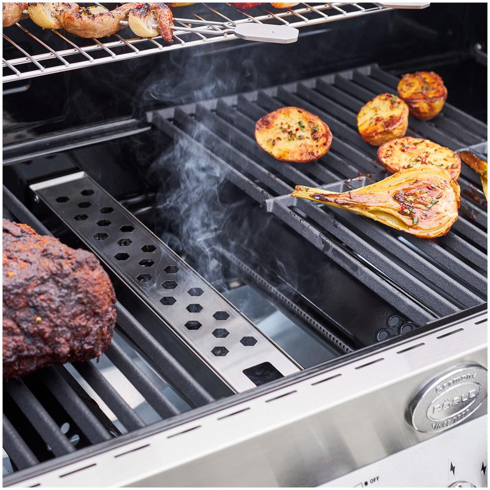 Scatola Affumicatura Per Barbecue Videro In Acciaio Inox 25238 - Foto 3