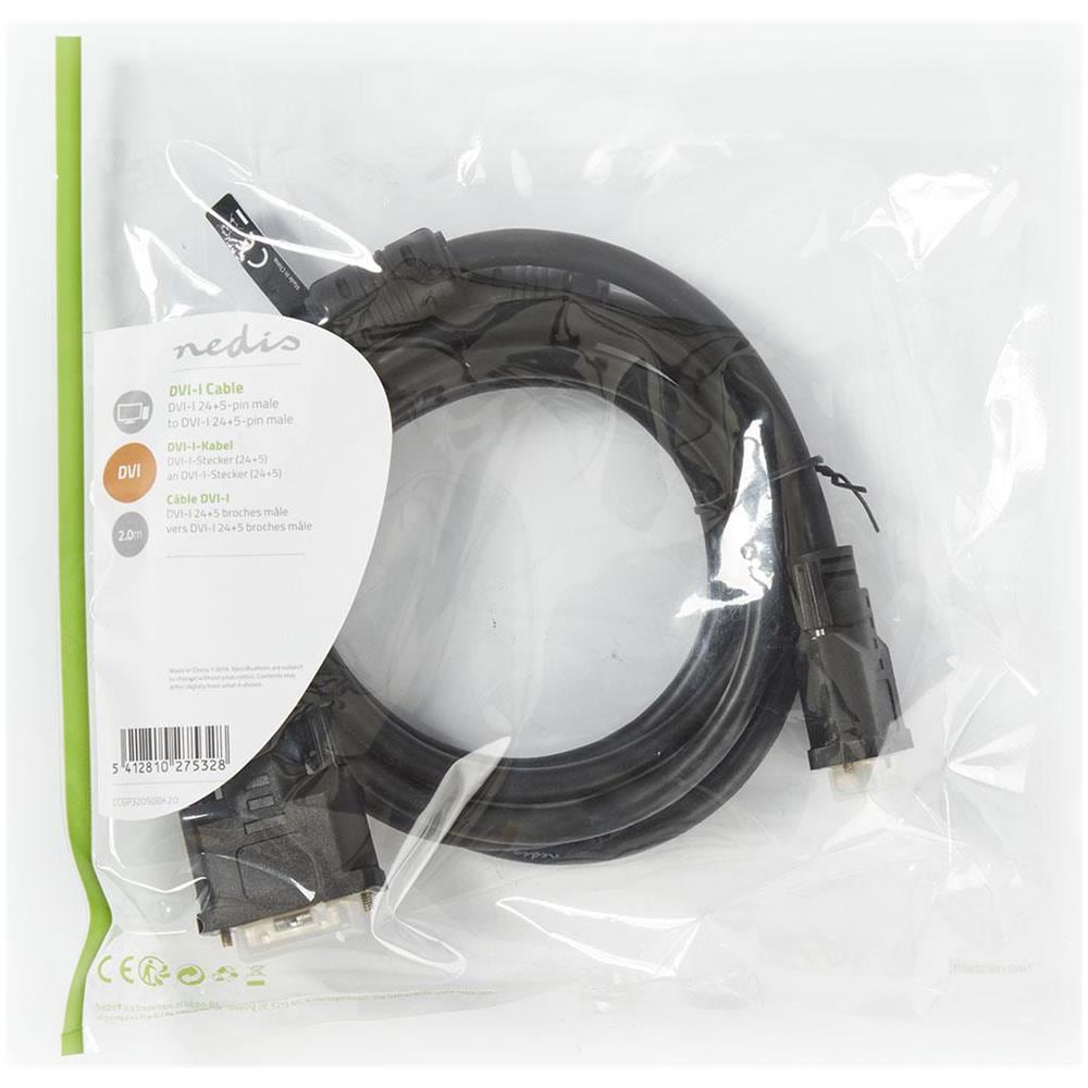CCGP32050BK20 cavo DVI 2 m DVI-I Nero - Foto 4