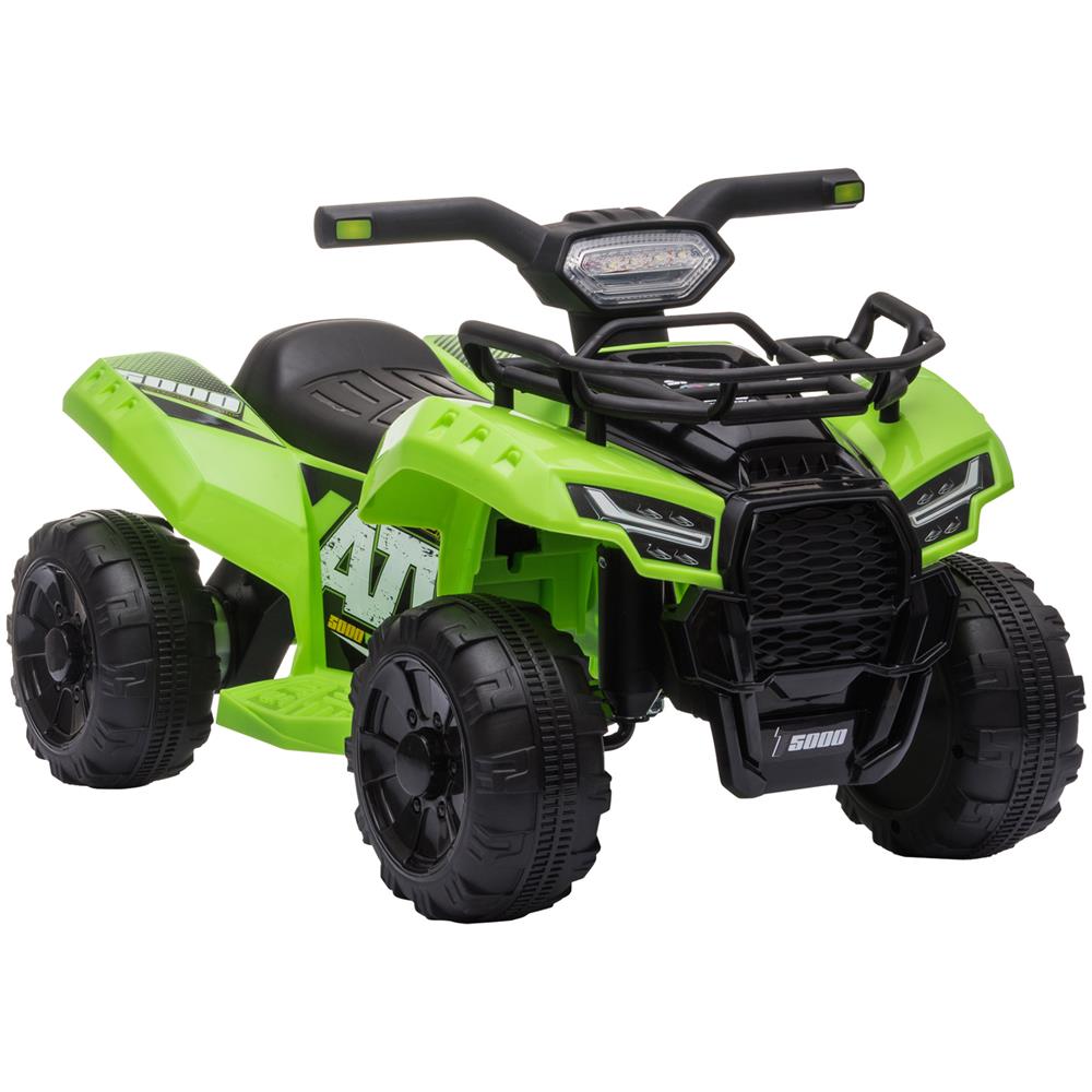 Quad Elettrico Per Bambini Con Batteria Ricaricabile 6v Età 18-36 Mesi - Verde - Foto 1