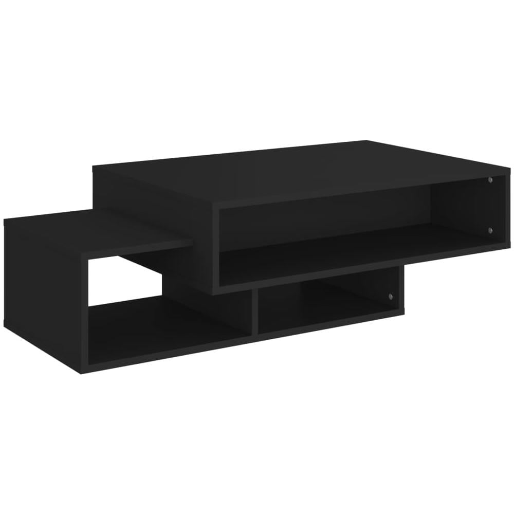 Tavolino da Salotto Nero 105x55x32 cm in Truciolato - Foto 2