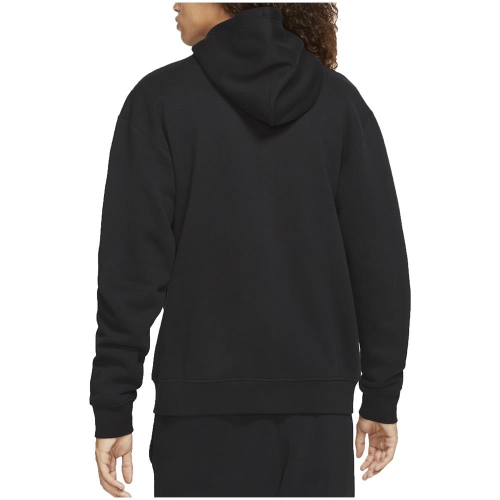 Felpa Da Uomo Con Cappuccio E Full Zip Essentials Nera Taglia L Cod Da9810-010 - Foto 2