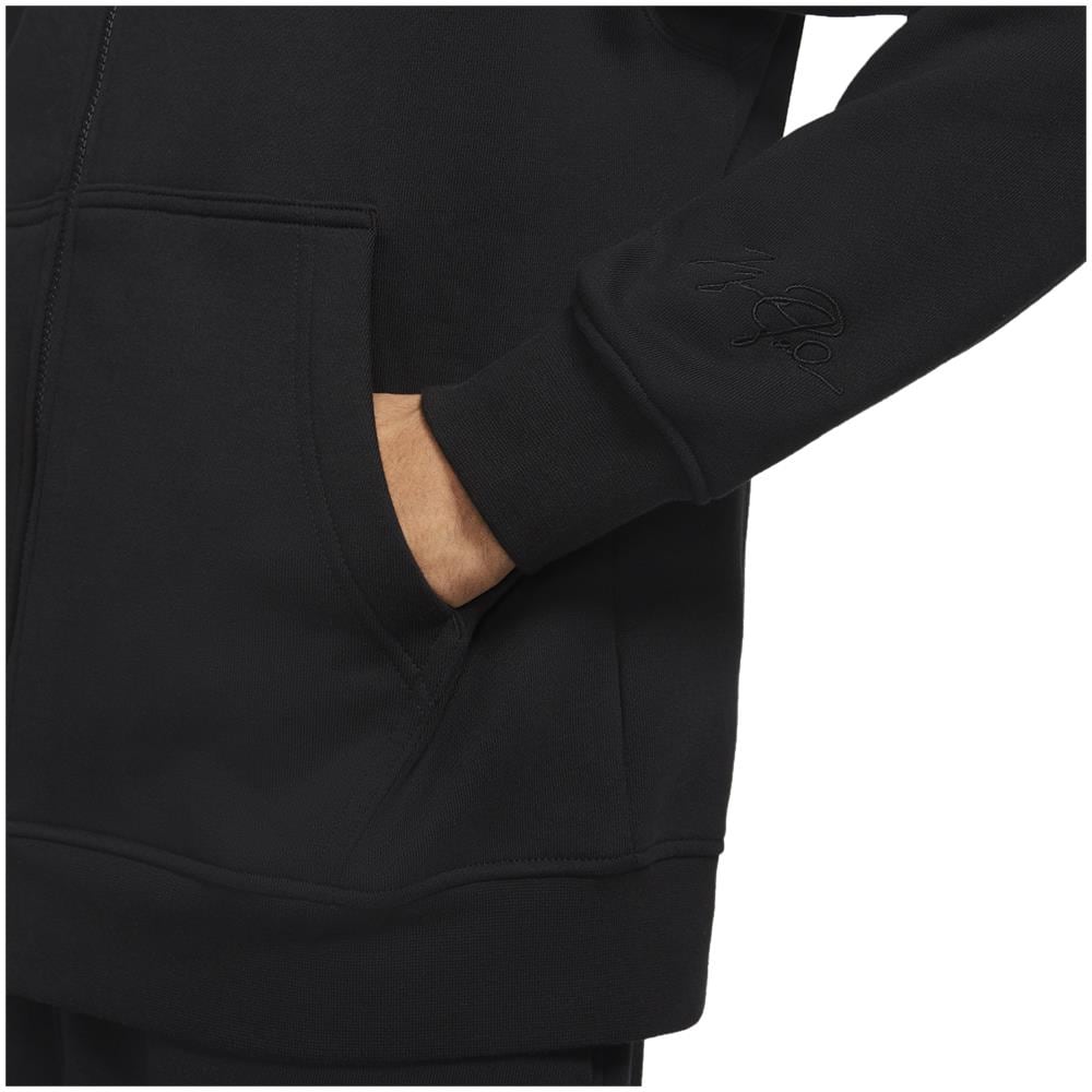 Felpa Da Uomo Con Cappuccio E Full Zip Essentials Nera Taglia L Cod Da9810-010 - Foto 4