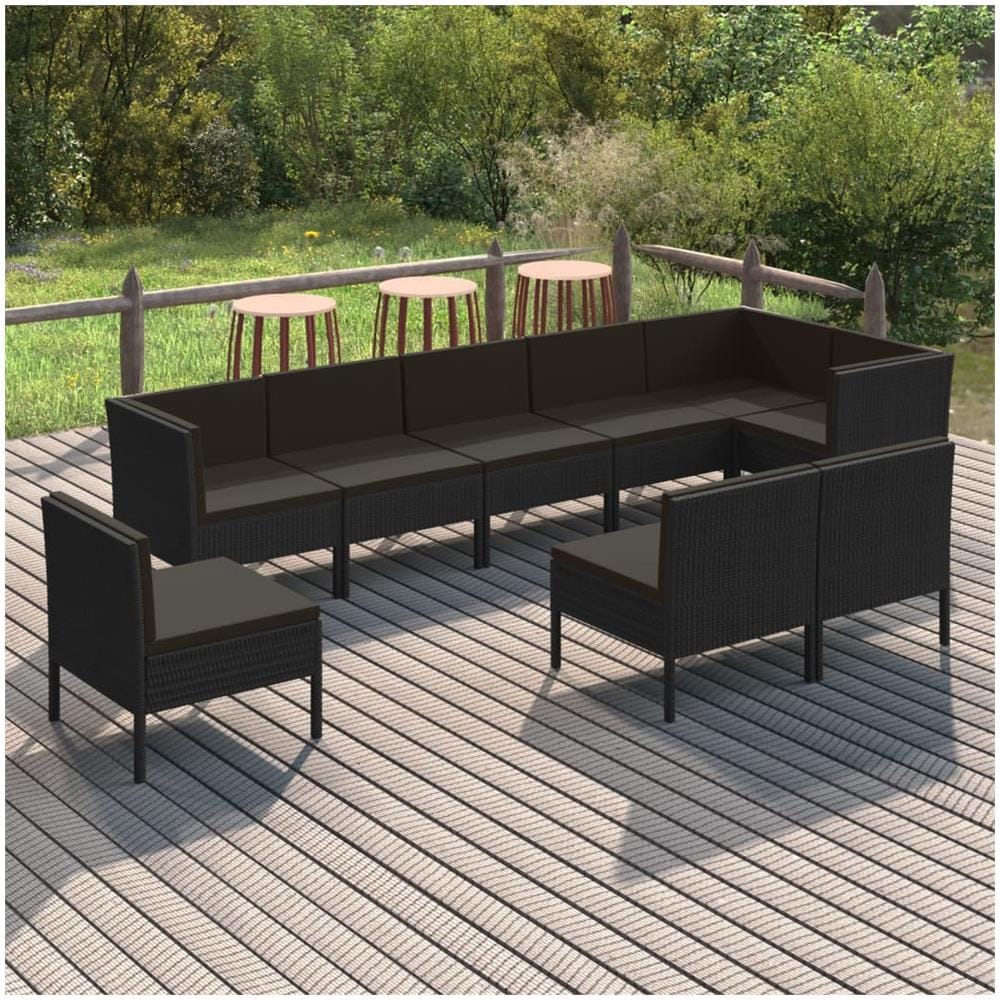 Copritavolo E Divano Impermeabile IMonkeyStore – Protezione Arredo Giardino Nero - Foto 4