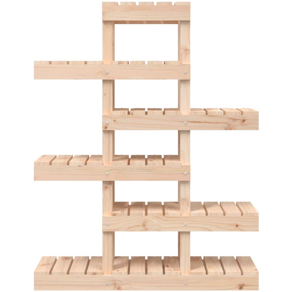 Supporto per Piante 85x25x109,5 cm in Legno Massello di Pino - Foto 3
