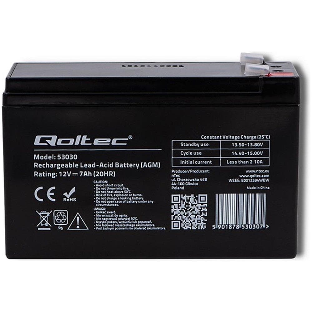 Batteria 53030 Agm | 12v | 7 Ah | Massimo 105a - Foto 1