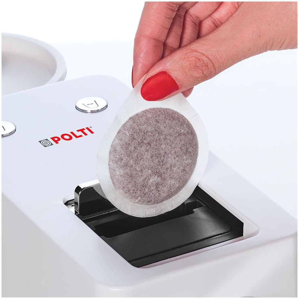 Macchina da Caffè Coffea S15W con Kit 54 Cialde E.S.E. Pressione 19 bar Potenza 1400 Watt Colore Bianco /Argento - Foto 2