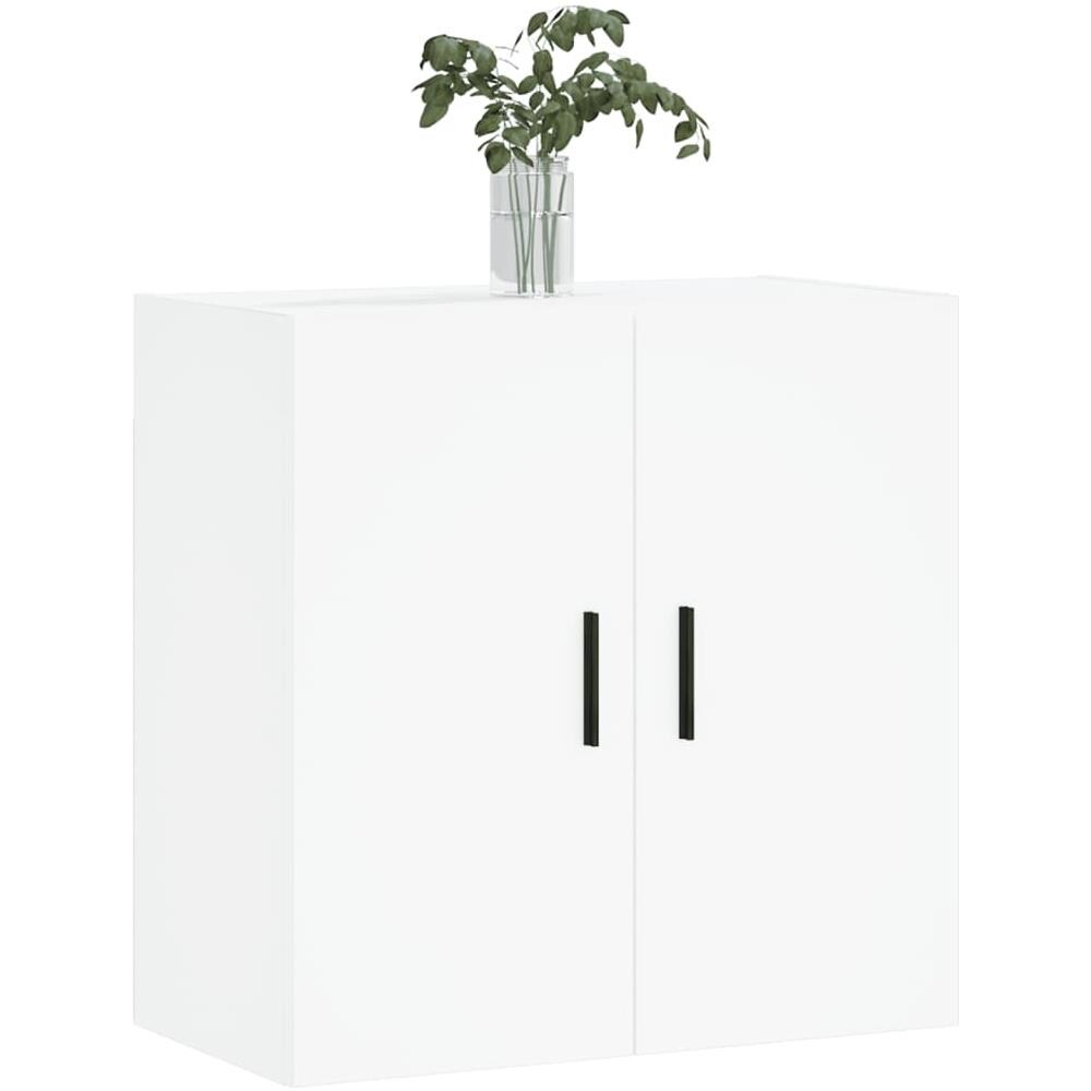 Armadietto A Muro Bianco 60x31x60 Cm In Legno Multistrato - Foto 2