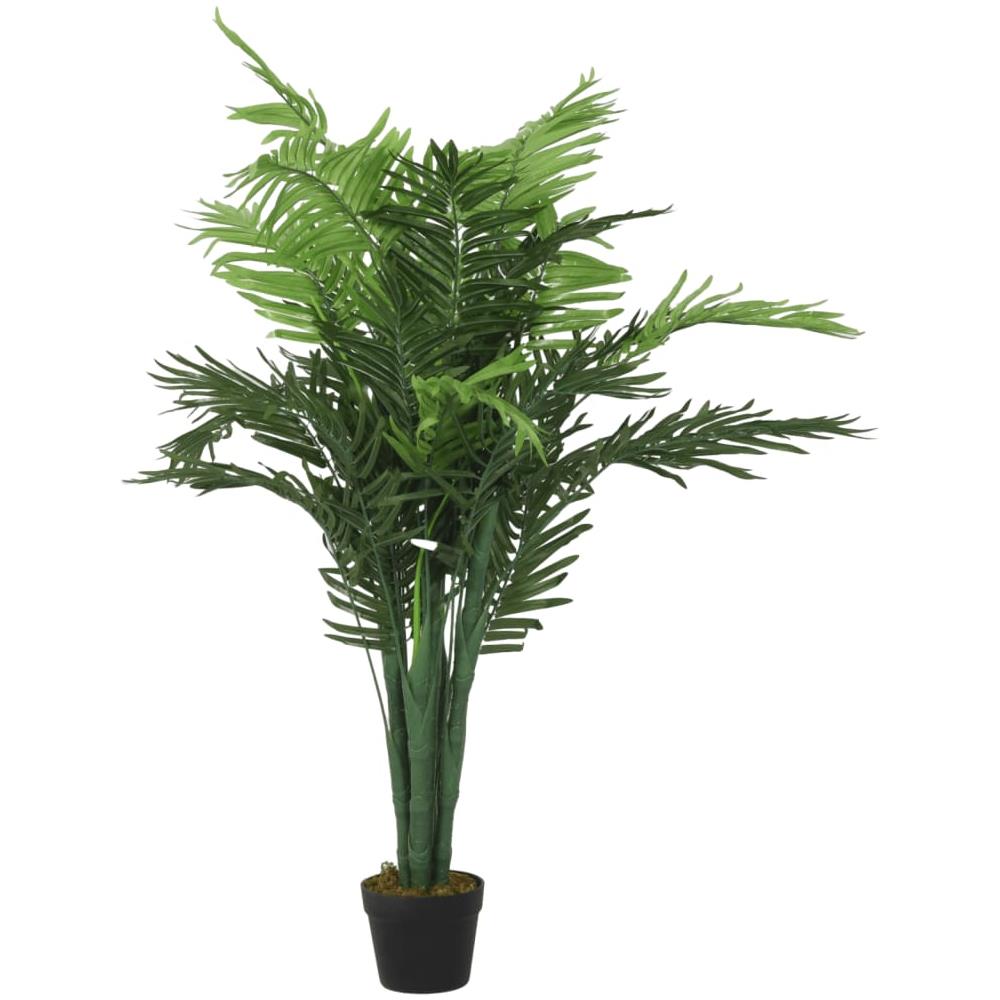 Palma Artificiale 18 Foglie 80 Cm Verde - Foto 2