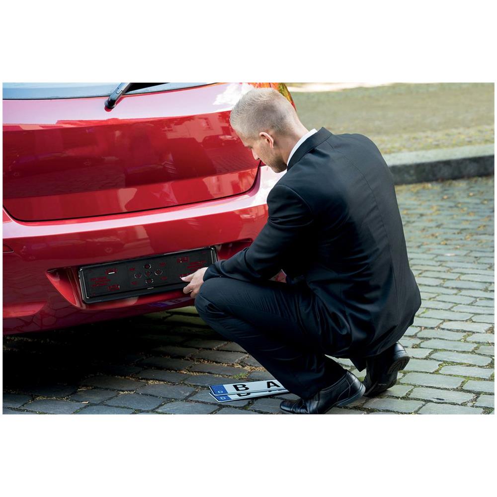 Portatarga Posteriore In Polipropilene 53,5 X 12,5 Cm - Foto 2