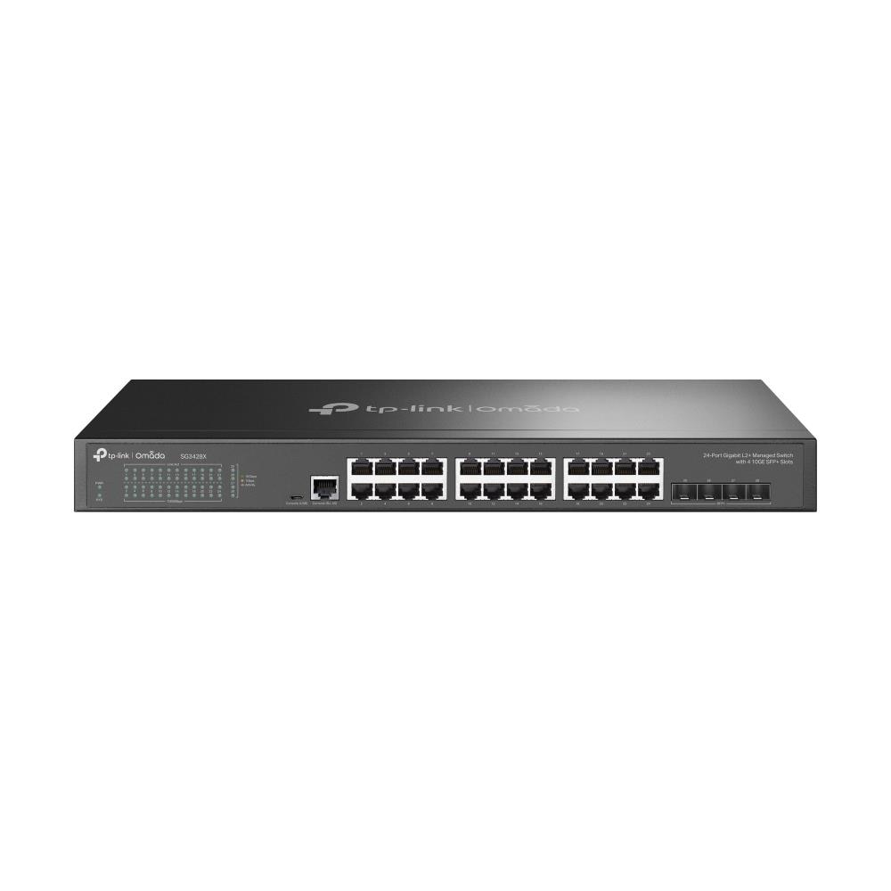 Omada SG3428X switch di rete Gestito L2+ /L3 Gigabit Ethernet (10/100/1000) 1U Nero - Foto 1