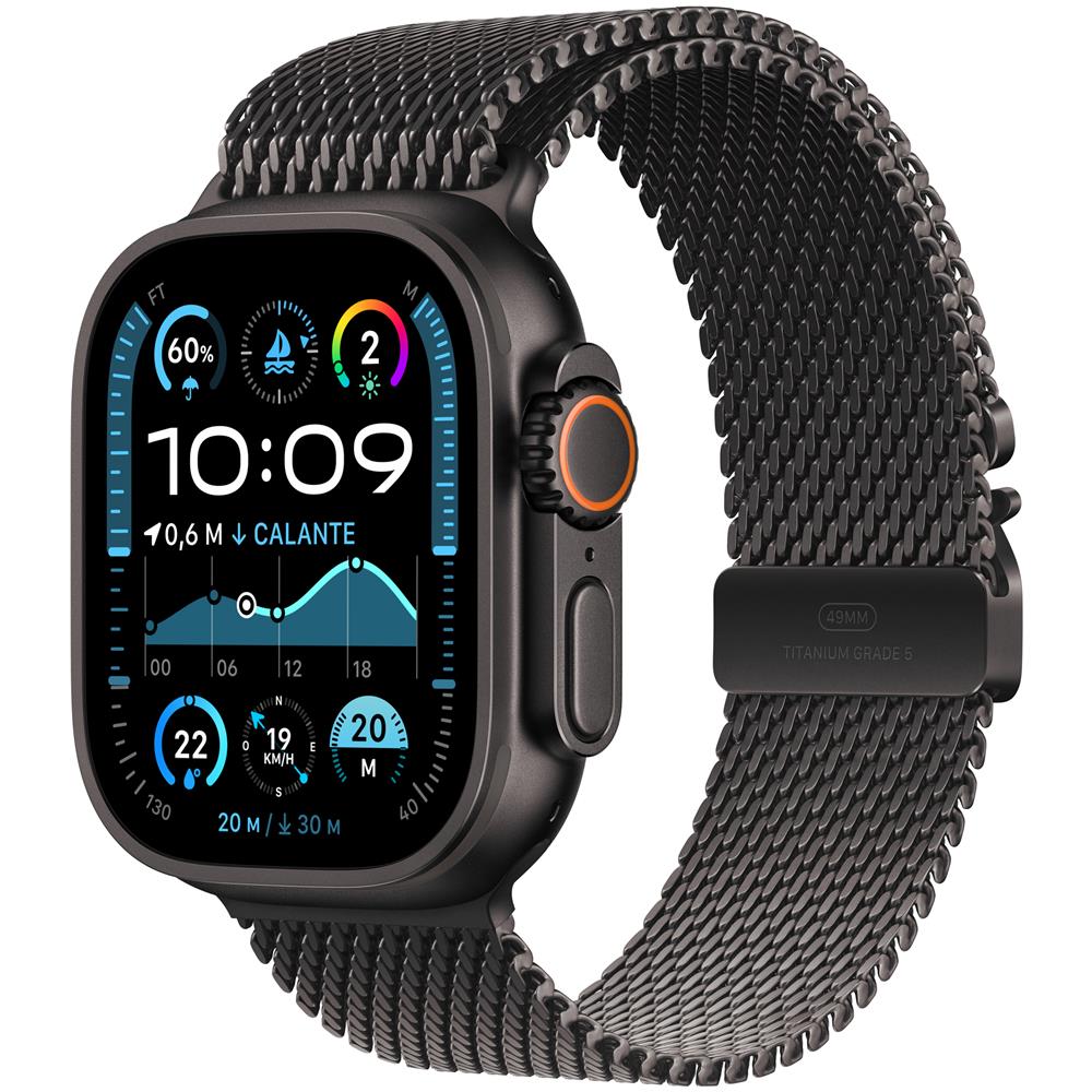 Watch Ultra 2 OLED 49 mm Digitale 410 x 502 Pixel Touch screen 4G Nero GPS (satellitare) - Foto 1