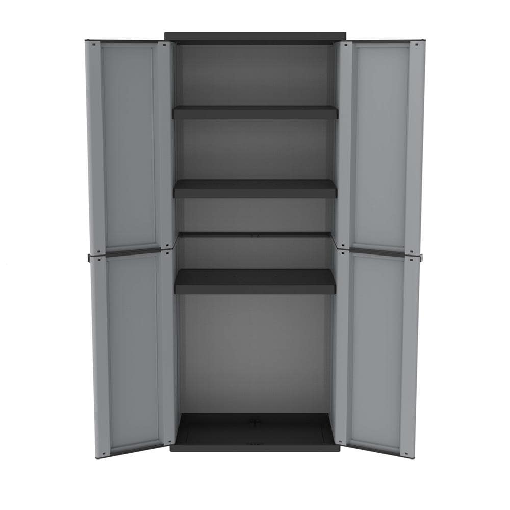 Armadio JLine 268 2 ante e 3 ripiani L68 x P37,5 x H163,5 - Foto 1