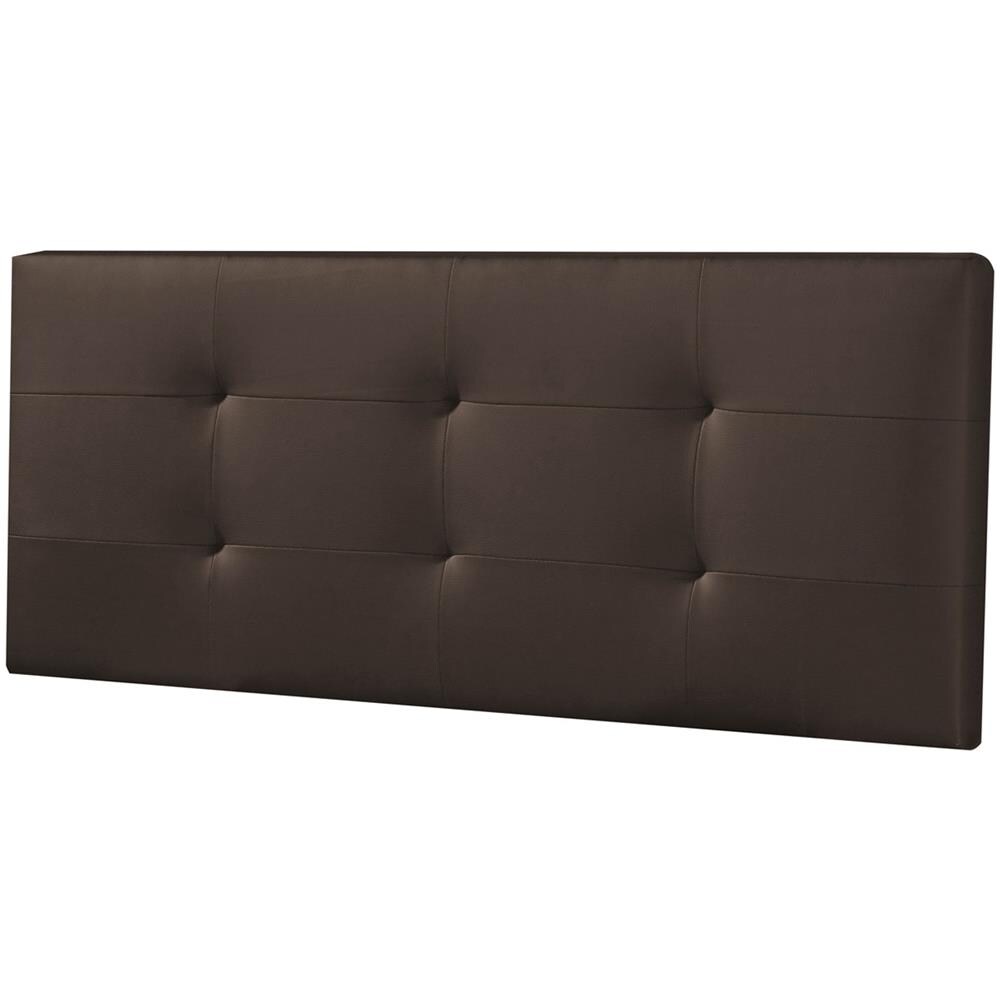 Testiera Di Letto Di Pelle Sintetica Carla 150x60 Cioccolato - Foto 1