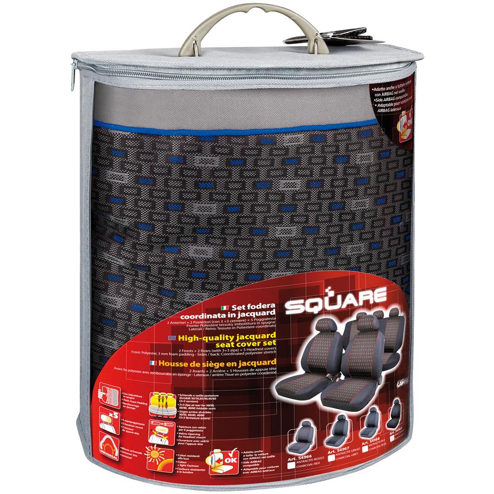 Set Fodere Square Blu - Foto 6