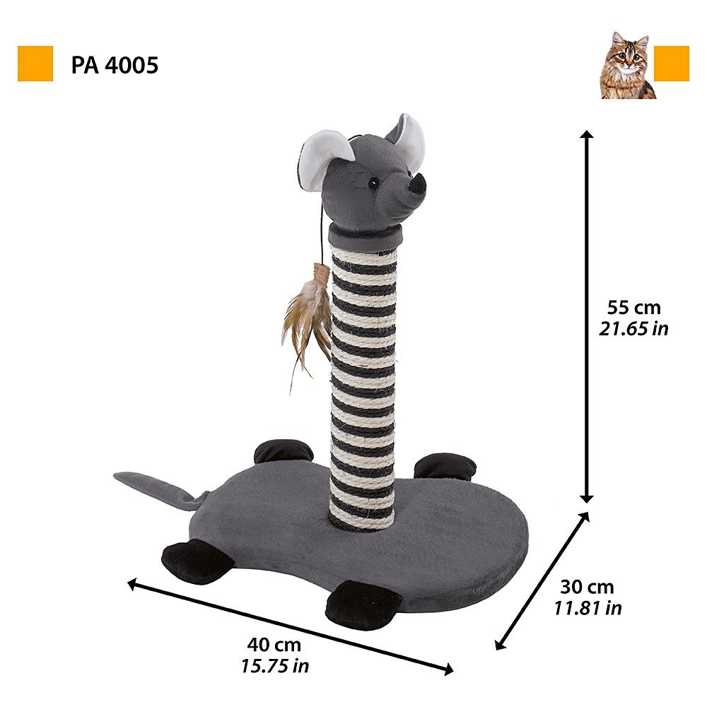 Tiragraffi Per Gatti Pa 4005 Con Colonna In Sisal E Gioco - Foto 2