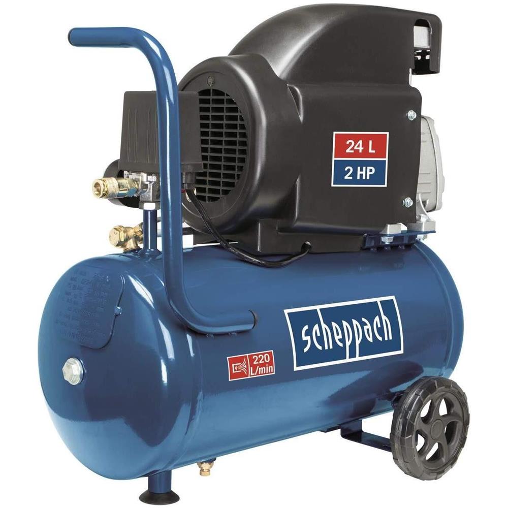 Compressore Aria Lubrificato 24 Litri 2,0 Hp 8 Bar Hc26 - Foto 2