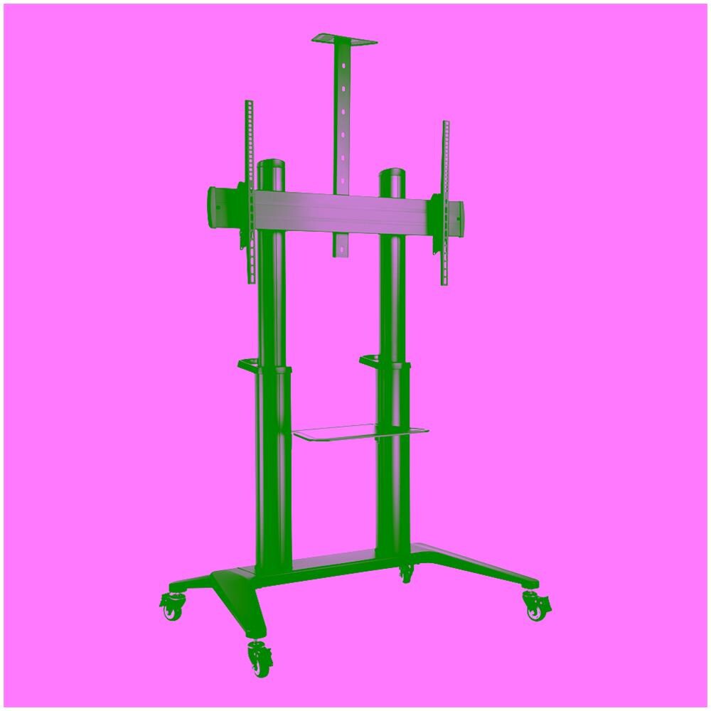 STAFFA PAVIMENTO PER TV 65/86 NPF10229 LOAD 140KG CON SUPP WEBCAM - Foto 1