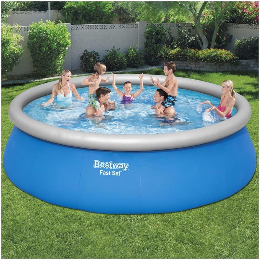 Set Per Piscina Gonfiabile Fast Set Rotonda 457x122 Cm - Foto 1
