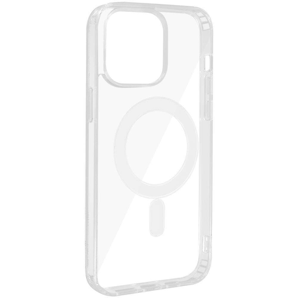 Cover Magsafe Iphone 14 Pro Bi-materiale Angoli Rinforzati Swissten Trasparente - Foto 2