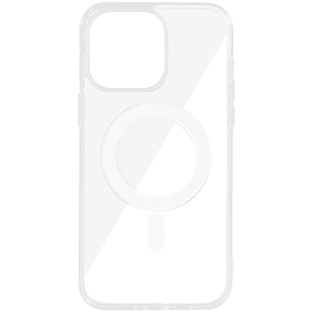 Cover Magsafe Iphone 14 Pro Bi-materiale Angoli Rinforzati Swissten Trasparente - Foto 1