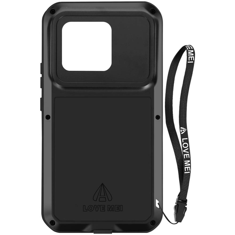 Cover Integrale Nera Per Xiaomi 13, Antiurto + Anticaduta Lovemei - Foto 2