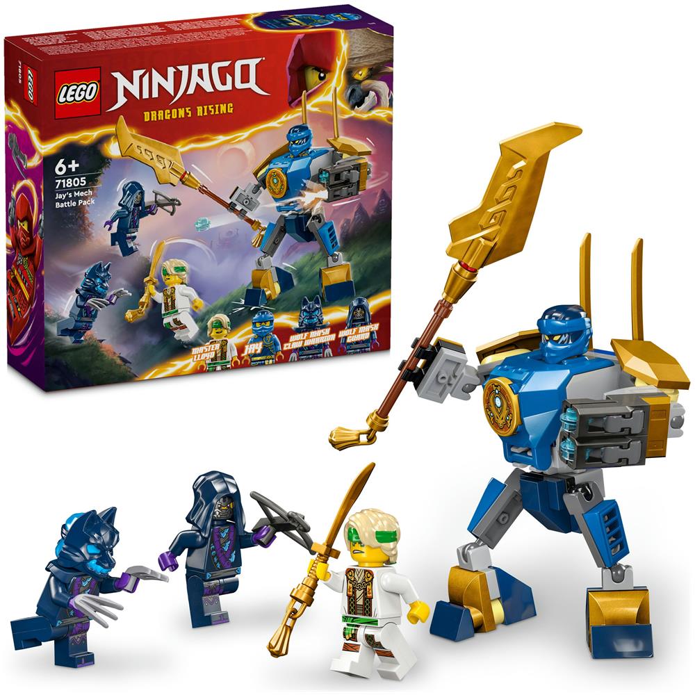 71805 NINJAGO Pack Mech da Battaglia di Jay - Foto 2