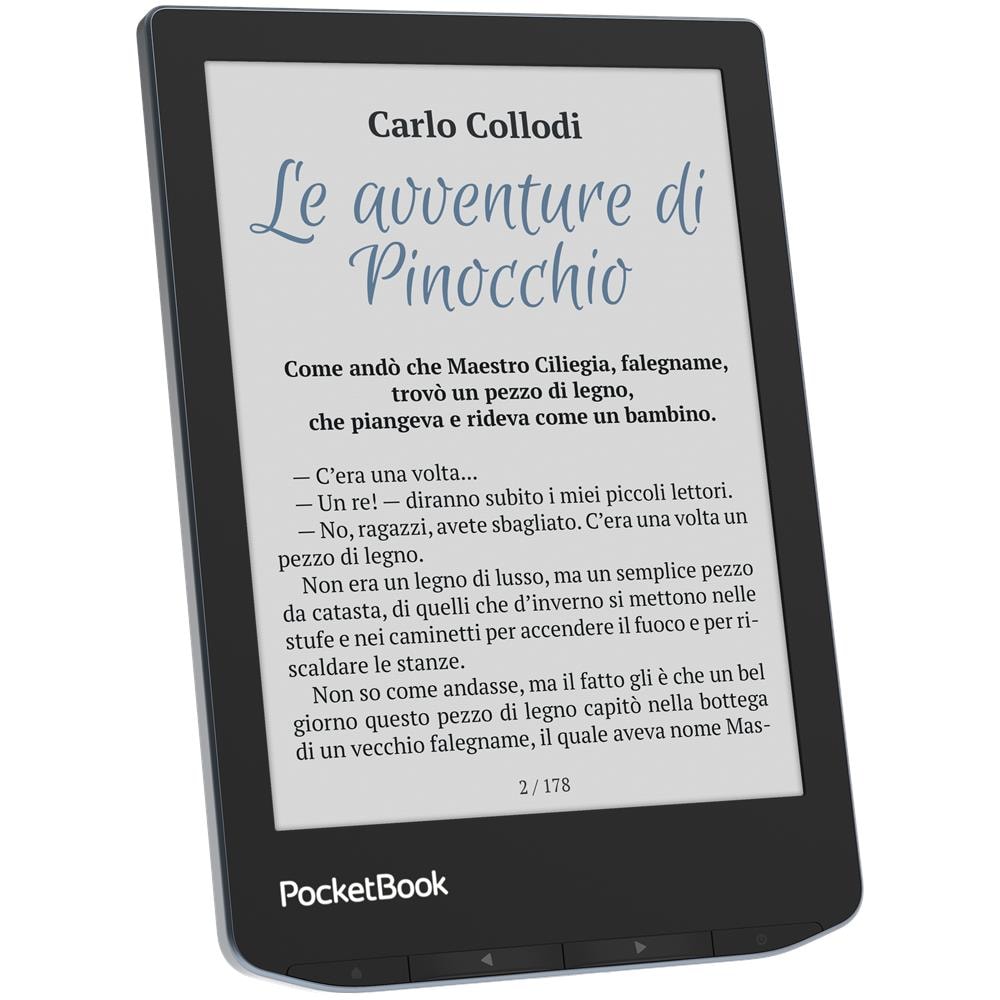 Lettore e-book Verse Pro Color Display Touch Screen da 6" con Risoluzione 1072 x 1448 Pixel Capacità Ram 16 GB Wi-Fi / Bluetooth Sistema Operativo Linux Colore Nero - Foto 2