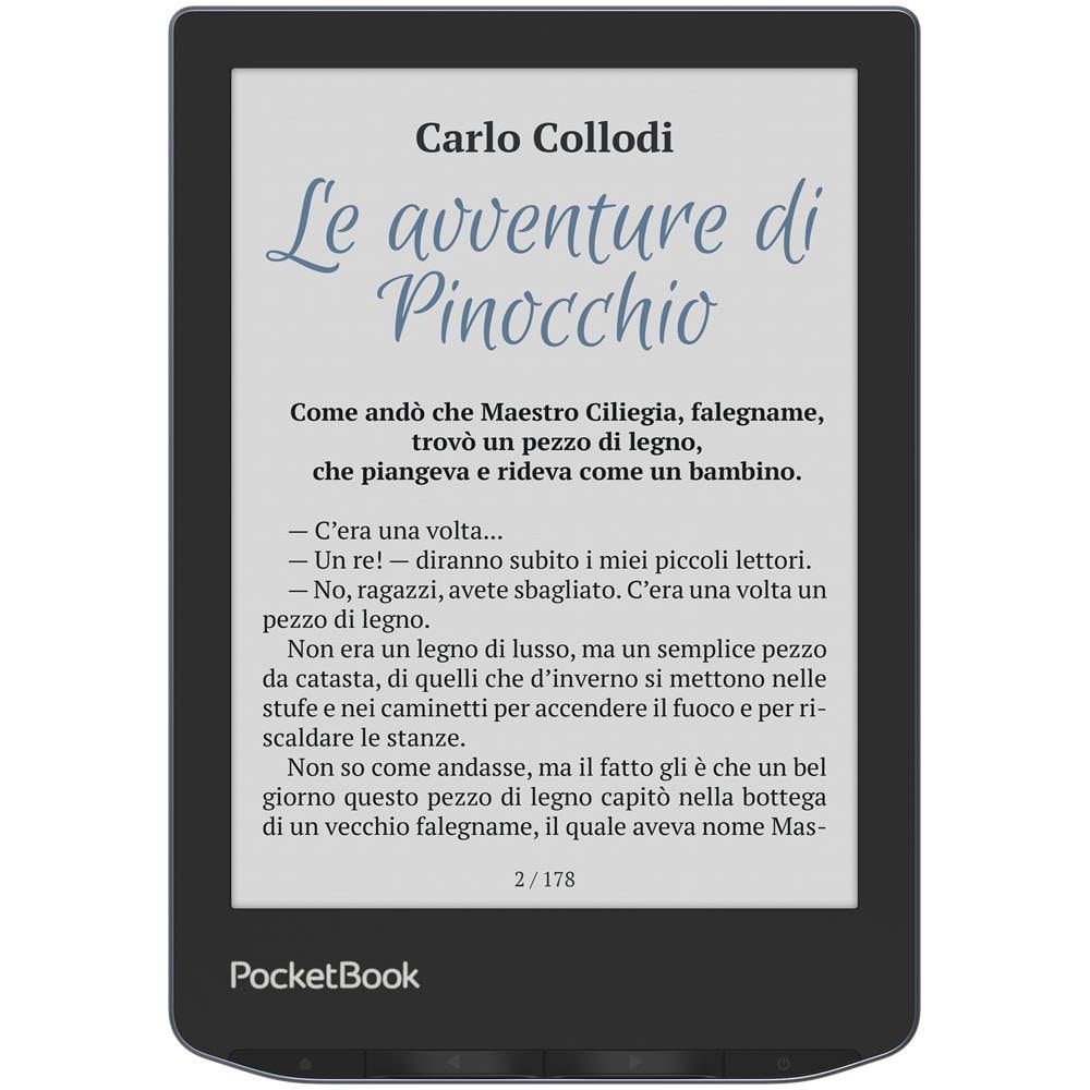Lettore e-book Verse Pro Color Display Touch Screen da 6" con Risoluzione 1072 x 1448 Pixel Capacità Ram 16 GB Wi-Fi / Bluetooth Sistema Operativo Linux Colore Nero - Foto 1